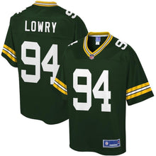 Load image into Gallery viewer, Dean Lowry Green Bay Packers NFL Pro Line Player Jersey - Green