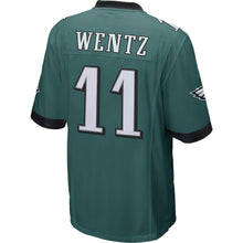 Load image into Gallery viewer, Carson Wentz Philadelphia Eagles American football jersey