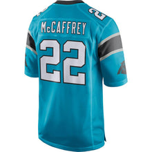 Load image into Gallery viewer, Christian McCaffrey Carolina Panthers American football jersey