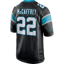 Load image into Gallery viewer, Christian McCaffrey Carolina Panthers American football jersey