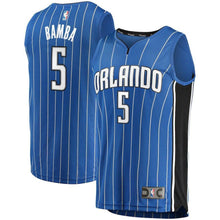 Load image into Gallery viewer, Mohamed Bamba Orlando Magic Branded Youth 2018 NBA Draft First Round Pick Fast Break Jersey Blue – Icon Edition 2018/2019