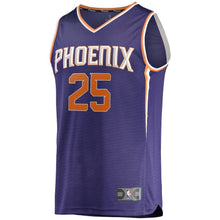 Load image into Gallery viewer, Mikal Bridges Phoenix Suns Branded Fast Break Jersey - Icon Edition - Purple