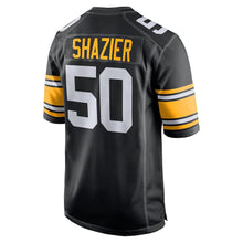 Load image into Gallery viewer, Men's Pittsburgh Steelers Ryan Shazier  Black Alternate American football jersey