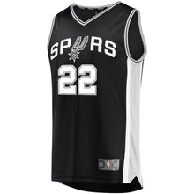 Load image into Gallery viewer, Rudy Gay San Antonio Spurs Branded Fast Break Road Player Jersey Black - Icon Edition