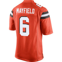 Load image into Gallery viewer, Baker Mayfield Cleveland Browns American football jersey