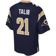 Load image into Gallery viewer, Aqib Talib Los Angeles Rams NFL Pro Line Player Jersey - Navy
