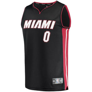 Josh Richardson Miami Heat Branded Fast Break Player Jersey - Icon Edition – Black