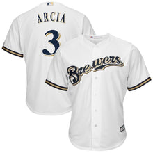 Load image into Gallery viewer, Orlando Arcia Milwaukee Brewers Baseball Player Jersey