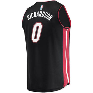 Josh Richardson Miami Heat Branded Fast Break Player Jersey - Icon Edition – Black